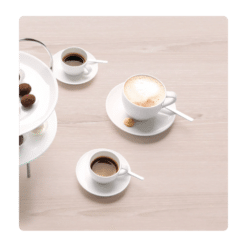 Espressotasse mit Unterteller à table - Geschirr zum Mieten (Bild 1)