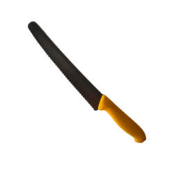 Brotmesser mit Wellenschliff zum Mieten