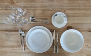 Gläser, Geschirr, Besteck mieten Zürich