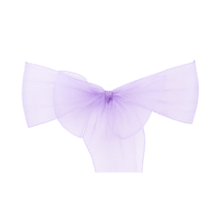 Organza Schleifenband lavendel zum Mieten