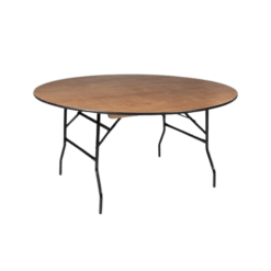 Runder Banketttisch 152cm zum Mieten