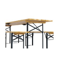 Festbank Garnitur / Bierzeltgarnitur 80cm - Festbankgarnituren zum Mieten (Bild 1)