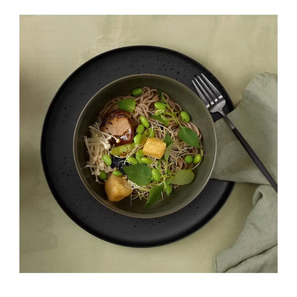 Schale nori 11 - Aperogeschirr Porzellan zum Mieten (Bild 1)