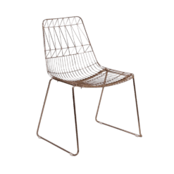 Stuhl Lucy Kupfer Verkauf zum Mieten