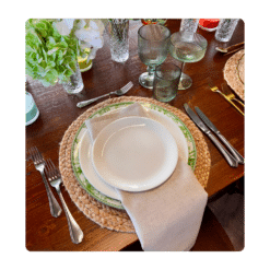 Serviette nature - Servietten zum Mieten (Bild 1)