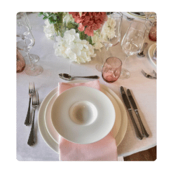 Serviette Light Pink - Servietten zum Mieten (Bild 1)