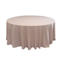 Tischtuch rund Ø 330cm Rose zum Mieten