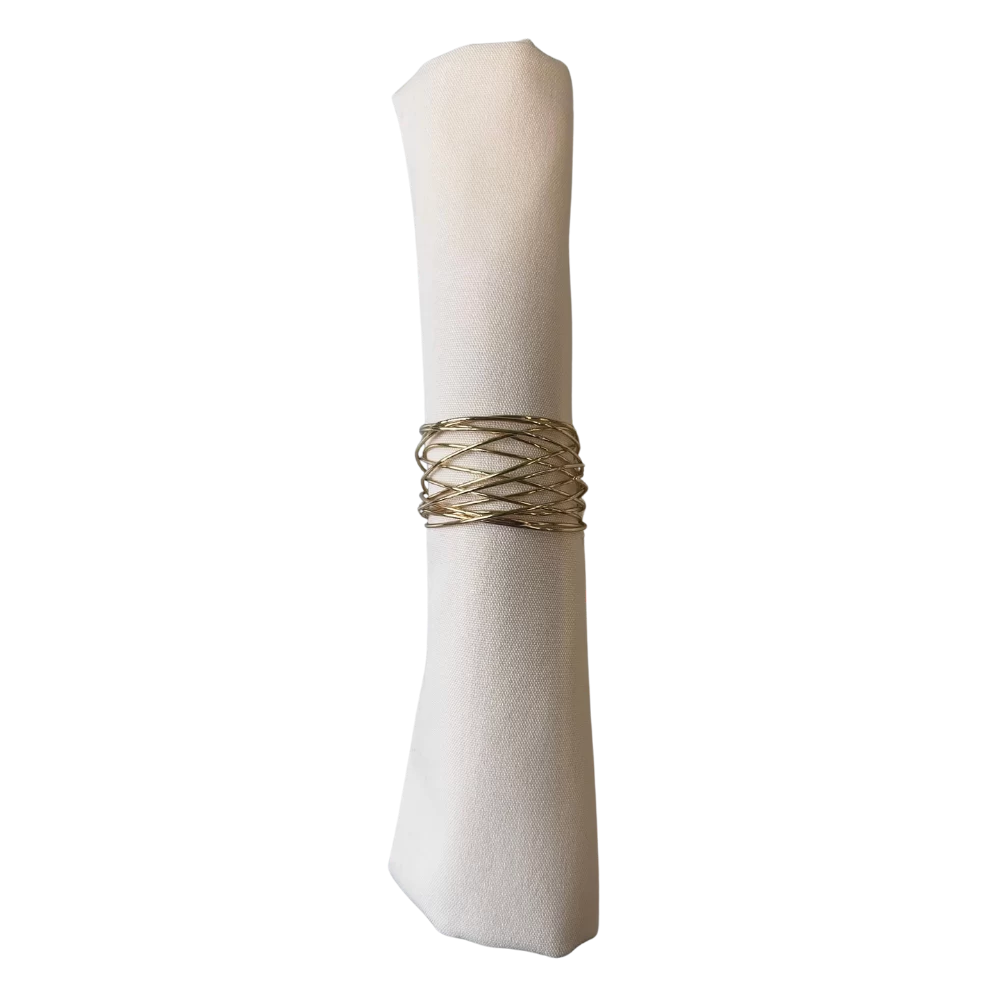 Serviette Champagner zum Mieten