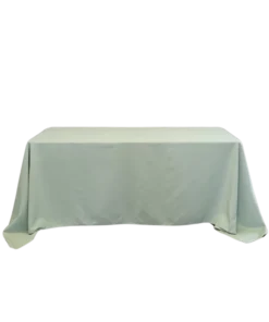 Tischtuch 225 cm x 330 cm Sage zum Mieten
