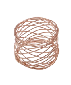 Serviettenring Roségold zum Mieten