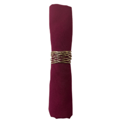 Serviette Burgundy zum Mieten
