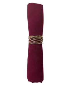 Serviette Burgundy zum Mieten