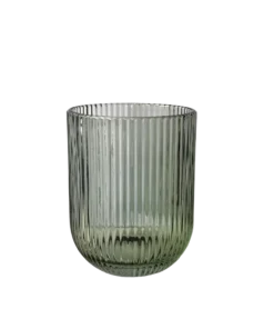 Wasserglas Stripe Grün zum Mieten