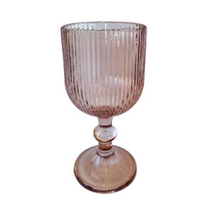 Weinglas Stripe Rosa