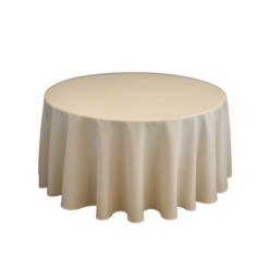 Tischtuch rund Ø 300cm Macchiato zum Mieten