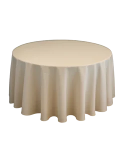 Tischtuch rund Ø 300cm Macchiato zum Mieten