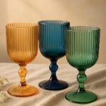 Weinglas Stripe Grün - Gläser zum Mieten (Bild 2)