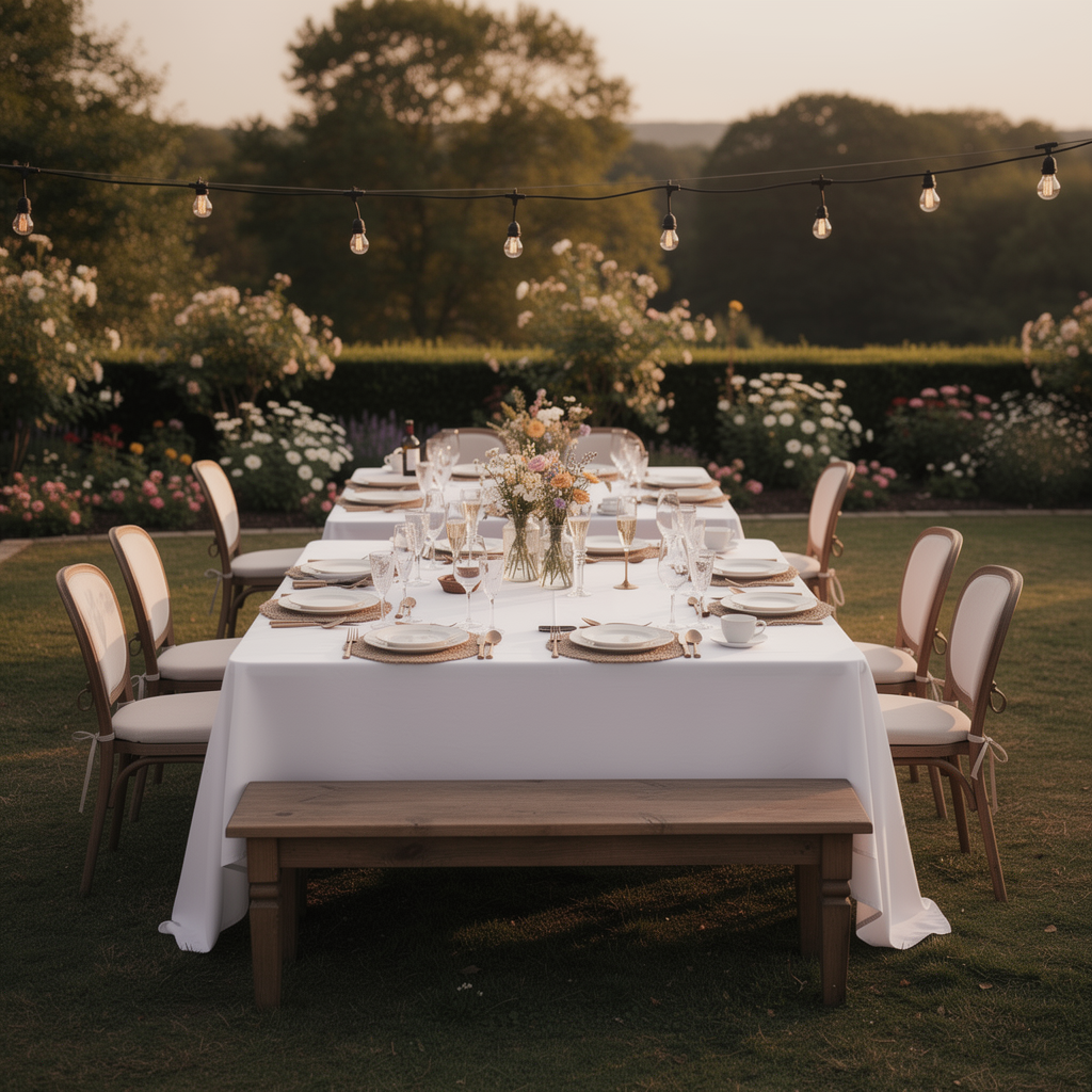 Rustikal Hochzeit — 30 Gäste