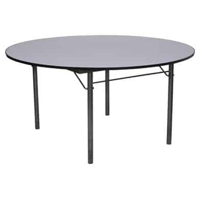 Runder Banketttisch 180 cm inkl. Molton zum Mieten